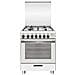 Cucina SA664MWH6 con 4 Zone Cottura a Gas Forno Elettrico Capacità 67 L Classe A Colore Accaio Inox - Foto miniatura 1
