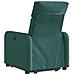 Poltrona Alzapersona Massaggiante Verde Scuro In Tessuto - Foto miniatura 3