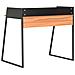 Lusso Casadino -  Scrivania Nera E Marrone 90x60x88 Cm - Foto miniatura 4