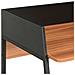 Lusso Casadino -  Scrivania Nera E Marrone 90x60x88 Cm - Foto miniatura 5