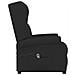 Lusso Casadino -  Poltrona Alzapersona Nera In Tessuto - Foto miniatura 4