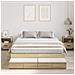 Struttura letto con contenitore in rovere Sonoma 150x200 cm - Foto miniatura 2