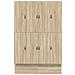 Struttura letto con contenitore in rovere Sonoma 150x200 cm - Foto miniatura 6