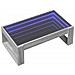 Tavolino da Salotto con LED Infinity Grigio Sonoma 90x53x30 cm - Foto miniatura 3