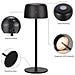 Lampade Da Tavolo Led Wireless, Set Di 2, Dimmerabili Con 3 Temperature Di Colore, Colore Nero - Foto miniatura 5