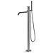 Miscelatore Vasca Freestanding Acciaio Inox Vema Tiber Steel V17195 Satinato - Foto miniatura 1