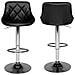 Sgabello Da Bar Nero Jasper - Foto miniatura 4