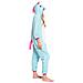 Pigiama Da Donna Tuta Kigurumi Onesie Costume Pegaso Blu 175-185 Xl - Foto miniatura 6
