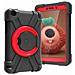 Custodia Per Samsung Galaxy Tab A 8.0"" Robusta Con Supporto Girevole Nera - Foto miniatura 1