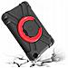 Custodia Per Samsung Galaxy Tab A 8.0"" Robusta Con Supporto Girevole Nera - Foto miniatura 2