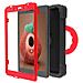 Custodia Per Samsung Galaxy Tab A 8.0"" Robusta Con Supporto Girevole Nera - Foto miniatura 3