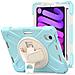 Custodia Per Ipad Mini 6 8.3"" Con Supporto E Tracolla Azzurra - Foto miniatura 2
