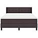 Letto box spring con materasso Marrone Scuro 140 x 200 cm - Foto miniatura 8