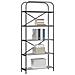 Libreria Grigio sonoma 80 x 30 x 183 cm Legno multistrato - Foto miniatura 3