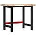 Banco da Lavoro 100x60x83 cm Legno Massello Acacia Rettangolare - Foto miniatura 1