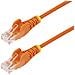 Cavo Ethernet CAT6 Arancione da 10m; Patch UTP con Plug RJ45 Antigroviglio e Rilievi di Trazione, Cavo Lan Slim in Rame Puro 28AWG, Sottoposto a test Fluke - Foto miniatura 1