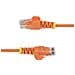 Cavo Ethernet CAT6 Arancione da 10m; Patch UTP con Plug RJ45 Antigroviglio e Rilievi di Trazione, Cavo Lan Slim in Rame Puro 28AWG, Sottoposto a test Fluke - Foto miniatura 4