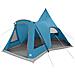 Tenda Teepee con tetto con archiviazione Blu 545 x 450 x 295 cm - Foto miniatura 1