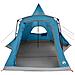 Tenda Teepee con tetto con archiviazione Blu 545 x 450 x 295 cm - Foto miniatura 5