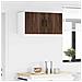 Pensile cucina Rovere Marrone 40 x 31 x 40 cm Legno multistrato - Foto miniatura 4