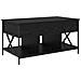 Tavolino da salotto Rovere Nero 100 x 55 x 48.5 cm - Foto miniatura 8
