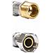 Tubo Flessibile Inox Dn13  1/2 Pollice  1500mm  Certificato Dvgw Per Acqua Potabile - Foto miniatura 2