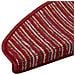 Tappetini per scale autoadesivi 15 pcs Rosso 65 x 21 x 4 cm - Foto miniatura 8