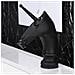 Rubinetto per lavabo da bagno, Blackswan, tipo M284 Unicorn, modello corto nero opaco, misura 20 cm - Foto miniatura 4