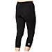 Pantaloni da bagno 3/4 da donna, nero /rosso fenice, taglia 34 - Foto miniatura 3