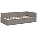 Struttura Letto Angolare con Materasso 2 pcs Talpa Tessuto - Foto miniatura 6