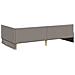 Struttura Letto Angolare con Materasso 2 pcs Talpa Tessuto - Foto miniatura 9