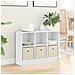Credenza con cassetto Bianco 73,5 x 22,5 x 53,5 cm - Foto miniatura 2