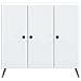 Credenza Bianco 89 x 34,5 x 80 cm Legno ingegnerizzato - Foto miniatura 6
