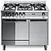 Cucina Elettrica M95G / C Fuochi a Gas Forno Gas Dimensione 90 x 50 cm Colore Inox - Foto miniatura 2