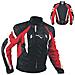Giacca Cordura Moto Tessuto Impermeabile Sport Touring Sfoderabile Rosso 3xl - Foto miniatura 1