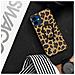 Cover Iphone 12 Mini In Similpelle Anello In Metallo Antiurto Leopardato - Foto miniatura 5
