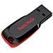 Chiavetta USB 16 GB Cruzer Blade Interfaccia USB 2.0 Colore Nero / Rosso - Foto miniatura 5