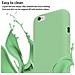 Catena Di Telefoni Cellulari Compatibile Con Apple Iphone 6 Plus / 6s Plus In Liquid Verde Chiaro - Coperchio Di Protezione In Silicone Con Cordino Regolabile In Lunghezza - Foto miniatura 3