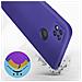 Cover Per Xiaomi Redmi 10a In Silicone Semi-rigido Soft-touch Viola - Foto miniatura 4
