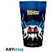 Back To The Future Delorean Large Glass - Ritorno Al Futuro Bicchiere Grande - 400 Ml - Abystyle - Foto miniatura 1