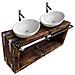 Mobili Bagno Lavabo Sottolavabo Lbb (100x28 Cm A= 40 Cm, Naturale) - Foto miniatura 1