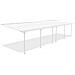Pergola Addossata /posto Auto Coperto 33m² Kleo 1100l300 Alluminio Bianco - Foto miniatura 2
