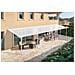 Pergola Addossata /posto Auto Coperto 33m² Kleo 1100l300 Alluminio Bianco - Foto miniatura 6