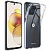 Ultra Slim Custodia Tpu Silicone 0,3mm Cover Case Per Motorola Moto G73 5g Trasparente - Foto miniatura 1