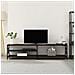 Mobile Tv Rovere Marrone 200x40x50cm Legno Multistrato Metallo - Foto miniatura 1