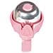 Mini Campanello Universale Per Bicicletta In Acciaio Di Colore Rosa /silver - Foto miniatura 2