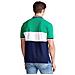 Polo Tre Bottoni Polo Sportiva Cromo Multi Colore Oceano Tg S - Foto miniatura 2