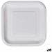 Set Di Piatti Algon Monouso Bianco Cartone Quadrato 23 Cm (10 Unità) - Foto miniatura 1