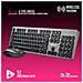 Tastiera e Mouse Wireless NGS-KEYBOARD-0397  (Layout QWERTY) Colore Nero - Foto miniatura 2