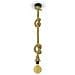 Portalampada Lampadario Soffitto Corda E27 Edison Pendente Nodo Vintage 2 Mt - Foto miniatura 2